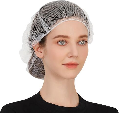 Fancystyle Nylon Hair Net White 24inch ، Hair Hair Nets Service. in Kuwait