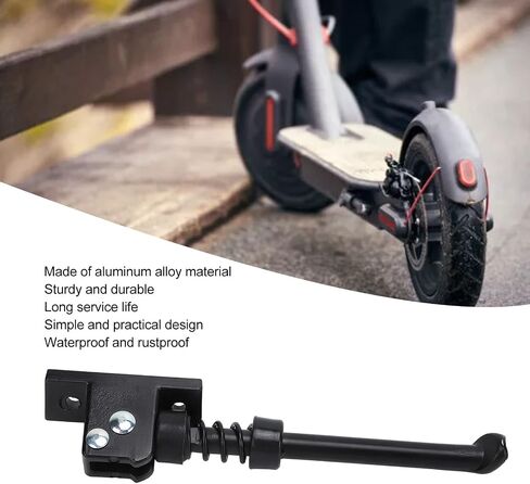 VBESTLIFE Electric Scooter Kickstand Aluminum Alloy Electric Scooter Parking Stand Bracket Backpacks for Electric Scooter Spare Parts 8 Inch in Saudi Arabia