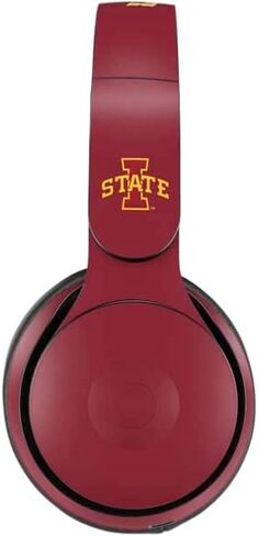 Skinit Decal Audio Skin Compatible with Beats Solo Pro - Officially Licensed Iowa State University Collegiate Text Design in Kuwait