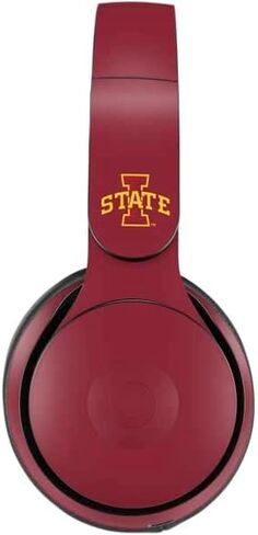 Skinit Decal Audio Skin Compatible with Beats Solo Pro - Officially Licensed Iowa State University Collegiate Text Design in Kuwait
