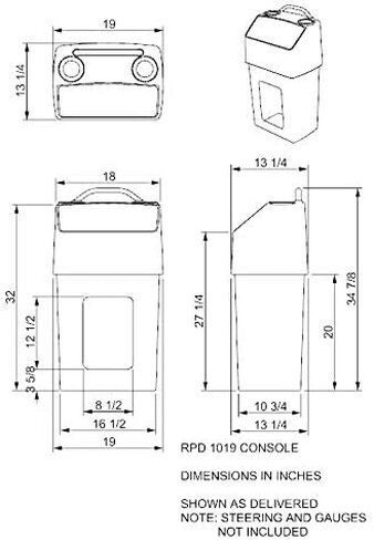 RPD Revolute Product Development 1019 Console ، Small in Kuwait