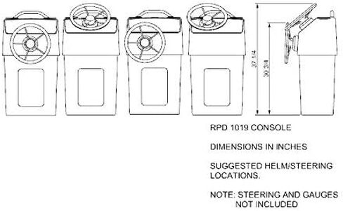 RPD Revolute Product Development 1019 Console ، Small in Kuwait