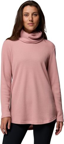 Columbia Women's Holly Hideaway Waffle Cowl Neck Pullover in Saudi Arabia