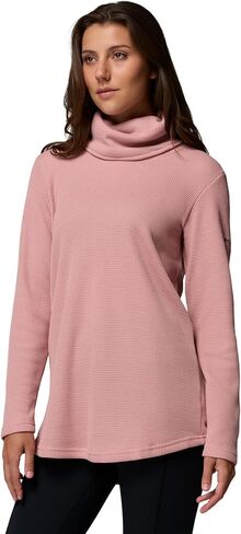 Columbia Women's Holly Hideaway Waffle Cowl Neck Pullover in Saudi Arabia