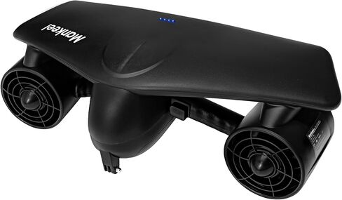 Oryxearth Dual Motor Underwater Scooter, 164FT Max Depth, 2 Speed Modes Control (1.79mph & 4.03mph) with Child Lock and Camera Compatible for Scuba Diving Snorkeling in Saudi Arabia