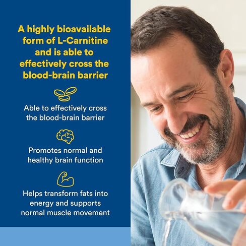 Natural Factors, Acetyl L-Carnitine 500 mg, Promotes a Healthy Memory, Concentration and Brain Function, 120 capsules (60 servings) in Saudi Arabia