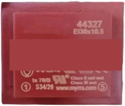 44327 لـ Myrra Transformer 1.5va ؛ 230VAC ؛ 9 فولت ؛ 167MA ؛ ثنائي الفينيل متعدد الكلور ؛ الطبقة الحرارية: TA 70B ؛ محطات متعرج ثانوي: 7-9 (1pcs) in Kuwait