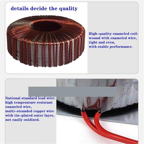 1800W محول Toroidal ، مكبرات صوت ، مضخمات الصوت ، مضخمات الطاقة ، 220 فولت إلى 24 فولت + مزدوج 12V ، 36V + مزدوج 12V ، 52V + مزدوج 12V (مزدوج 40V و 12V) in Kuwait