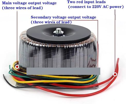 1800W محول Toroidal ، مكبرات صوت ، مضخمات الصوت ، مضخمات الطاقة ، 220 فولت إلى 24 فولت + مزدوج 12V ، 36V + مزدوج 12V ، 52V + مزدوج 12V (مزدوج 40V و 12V) in Kuwait