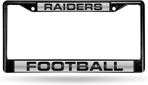 RICO Industries NFL LASER LASER QUARD LASTRAND CHROME PLATE FRAME in Saudi Arabia