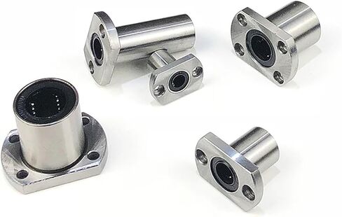 4pcs Double Cut Edge Type Linear Bearing LMH6UU LMH8UU LMH10UU LMH12UU LMH13UU LMH16UU 20 25 30UU(4 Holes LMH13UU) in Kuwait
