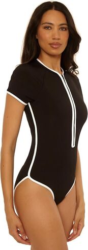 Trina Turk Women's Triumph Paddlesuit One Piece Swimsuit, Bathing Suits in Saudi Arabia