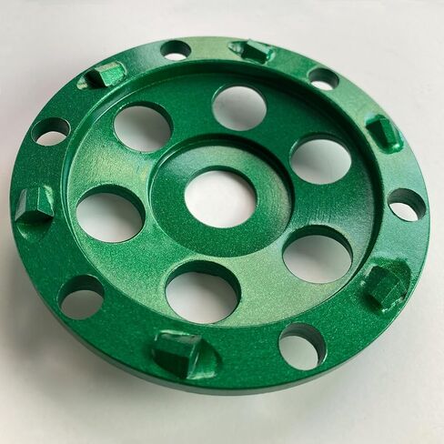 4.5 بوصة عدوانية PCD Cup Wheel Discs 6pcs PCD مقاطع لإزالة الطبقات الإيبوكسي/الطلاء الغراء/سطح الإسفلت/فينيل/اللوحات/المواد اللاصقة in Kuwait