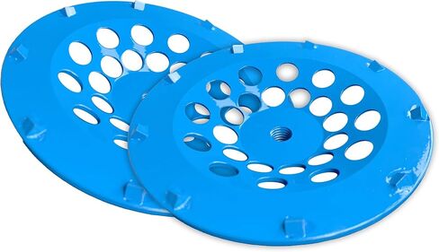 4.5 inch Aggressive PCD Cup Wheel Vinyl Grinding Disc 6pcs PCD Segments to Remove Epoxy Floor/Glue Coatings/Asphalt Surface/Vinyl/Paintings/adhesives in Saudi Arabia