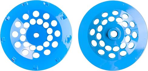 4.5 inch Aggressive PCD Cup Wheel Vinyl Grinding Disc 6pcs PCD Segments to Remove Epoxy Floor/Glue Coatings/Asphalt Surface/Vinyl/Paintings/adhesives in Saudi Arabia