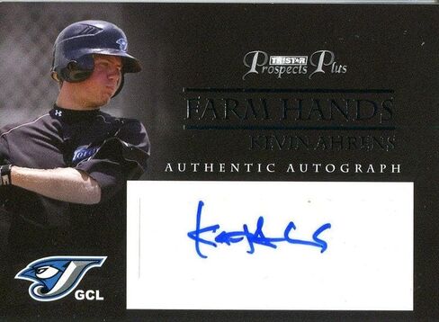 Kevin Ahrens تم توقيعه 2007 Card Tristar Prospects Card - MLB موقعة بطاقات البيسبول in Saudi Arabia