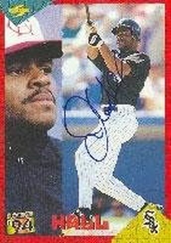 Joe Hall Chicago Sox 1994 Score Autographed Card. This item comes with a certificate of authenticity from Autograph-Sports. Autographed - MLB Autographed Baseball Cards in Saudi Arabia