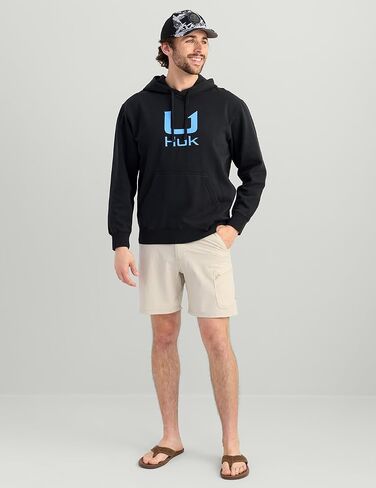 Huk Men's Cotton Fleece Hoodie ، Sweatshirt Swyshirt ناعم ، دافئ ، مريح ، in Saudi Arabia