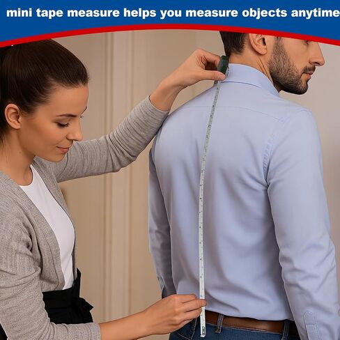 24 Pieces Mini Tape Measure Keychains 3 ft Small Retractable Measuring Tape with Lock Pocket Portable Measurement Tape Bulk for Construction Party Favors Birthday Gift in Saudi Arabia