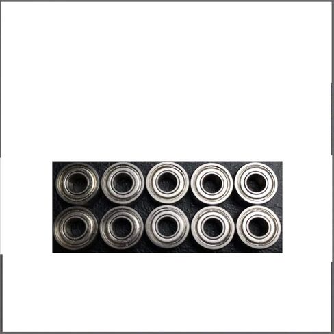 TMP1105 Flange Ball Bealings SR4ZZ 440C بوصة وحبال محامل كرة مصغرة مقاوم المقاوم المقاوم للصدأ RC نماذج 1/4 "x5/8" x0.196 in Kuwait