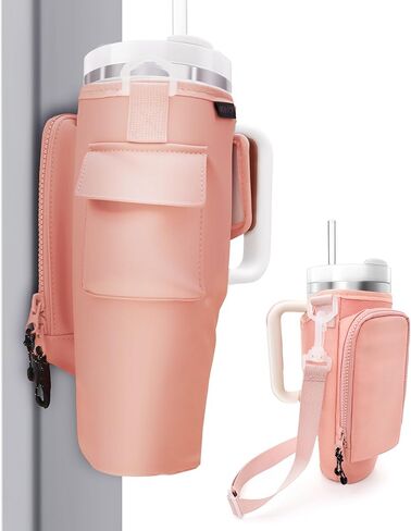Magnetic Gym Bag for Stanley Cup, 30 & 40 oz Stanley Carrier with Strap, Magnetic Water Bottle Holder for Women & Men, Cool Gym Stuff, Compatible with Simple Modern in Saudi Arabia