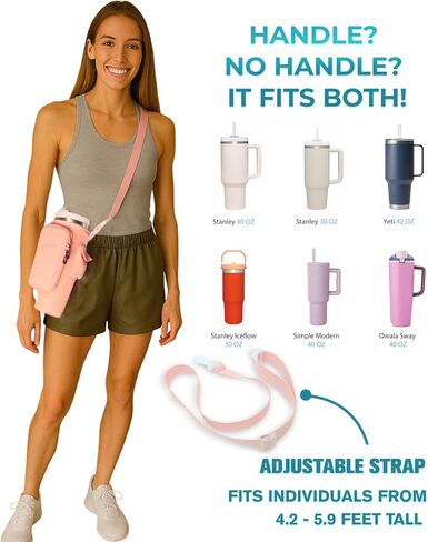 Magnetic Gym Bag for Stanley Cup, 30 & 40 oz Stanley Carrier with Strap, Magnetic Water Bottle Holder for Women & Men, Cool Gym Stuff, Compatible with Simple Modern in Saudi Arabia