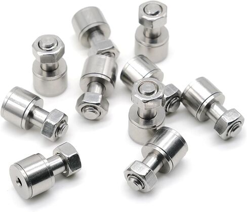 1Pcs CF3 KR10 Stud Type Cam Follower Bearing KR10 SUS304 Stainless Steel Cam Follower Bearing M3X10X17mm Cam Follower Bearing in Saudi Arabia