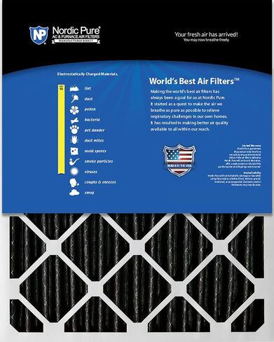 Nordic Pure 20x30x2 (19 3/4 × 29 3/4 x 1 3/4) in Kuwait