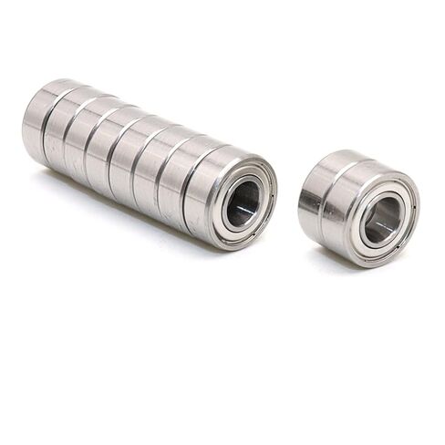 10PCS R-1030ZZ 3x10x4 Single Row Deep Groove Ball Bearings Double Shielded in Kuwait