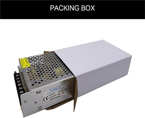 DC12V 10A 120W Switch LED Power Supply Adapter 110V-220VAC to 12V for WS2811 WS2815 5050 RGB LED Stirp CCTV(12V 10A A3) in Saudi Arabia