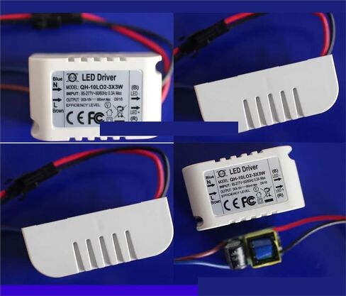 2-3x3W 900mA 10W Led Driver AC 110V 220V to DC 6-10V Power Supply for 10W High Power Red LED Chip in Saudi Arabia