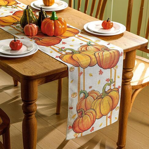 Honeydak 12 Pcs Holiday Table Runner Seasonal Farmhouse Table Decor 13 x 72 Inch Summer Fall Halloween Thanksgiving Christmas Decorations for Home Party Dining Room Kitchen in Saudi Arabia