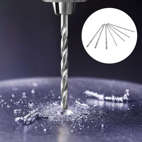 Hordion Micro Drill Bit مجموعة 0.3-1.6 مم ، HSS بتات صغيرة الحفر شانك كامل الأرض تويست تويست أدوات دوارة للحفر in Kuwait