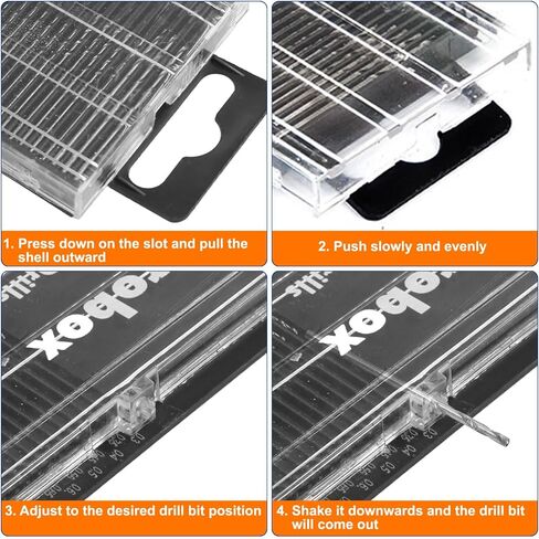 Hordion Micro Drill Bit مجموعة 0.3-1.6 مم ، HSS بتات صغيرة الحفر شانك كامل الأرض تويست تويست أدوات دوارة للحفر in Kuwait