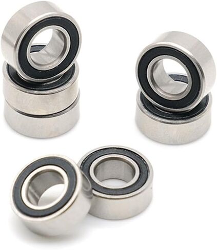 10pcs SMR105RS 5x10x4mm مقاوم للصدأ تحمل مصغرة RC Motor SMR105-2RS محامل الكرة in Saudi Arabia