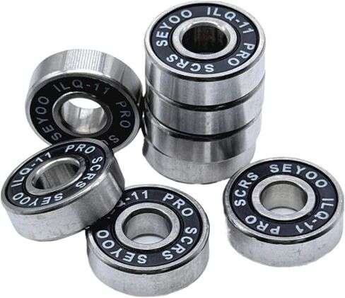 8Pcs 608RS 8x22x7mm Seal Bearing Skateboard Scooter 608 2RS Ball Bearing in Saudi Arabia