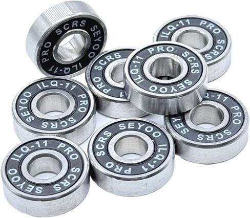 8Pcs 608RS 8x22x7mm Seal Bearing Skateboard Scooter 608 2RS Ball Bearing in Saudi Arabia