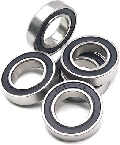 5Pcs Stainless Steel Ball Bearing S6903RS 17x30x7mm 440C S 6903RS Bearings 6903 in Saudi Arabia