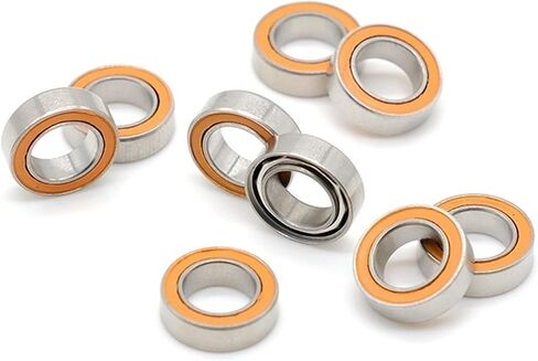 SMR106 2RS تحمل 6x10x3mm من الفولاذ المقاوم للصدأ هجين تحمل 2pcs in Saudi Arabia