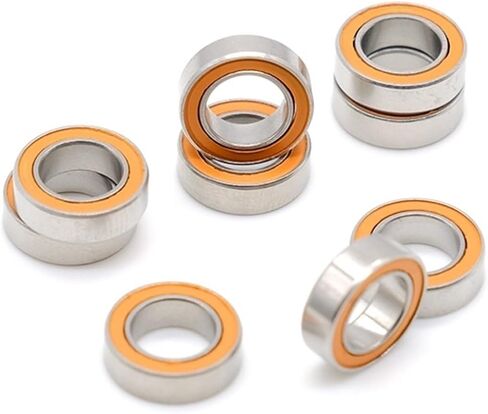 SMR106 2RS تحمل 6x10x3mm من الفولاذ المقاوم للصدأ هجين تحمل 2pcs in Saudi Arabia