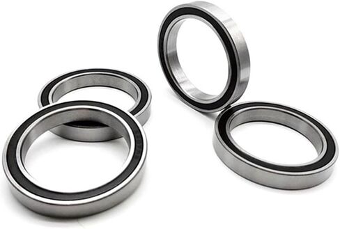 2Pcs 6807RS 35x47x7mm Metric Thin Section 6807 2RS Ball Bearings 6807-2RS 61807RS in Saudi Arabia
