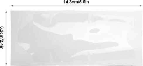 ملصقات كرنك DILWE ، 3pcs Crank Arm Film Film Film Tpharent TPH Crank ملحقات الحامي (A) in Saudi Arabia