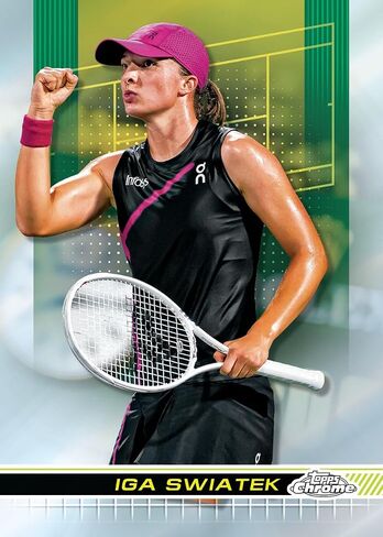 2024 Topps Chrome Tennis Retail Value Box in Saudi Arabia