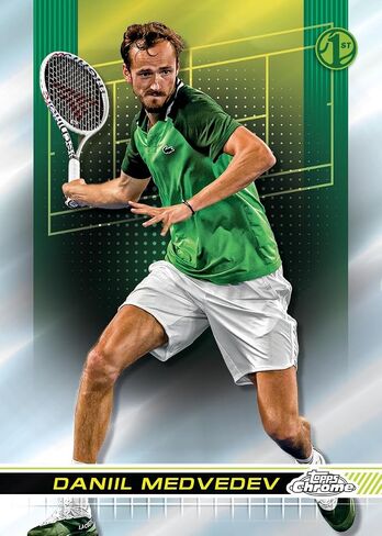 2024 Topps Chrome Tennis Retail Value Box in Saudi Arabia