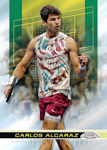 2024 Topps Chrome Tennis Retail Value Box in Saudi Arabia