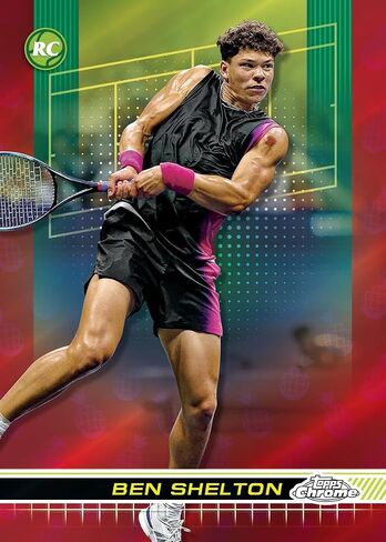 2024 Topps Chrome Tennis Retail Value Box in Saudi Arabia