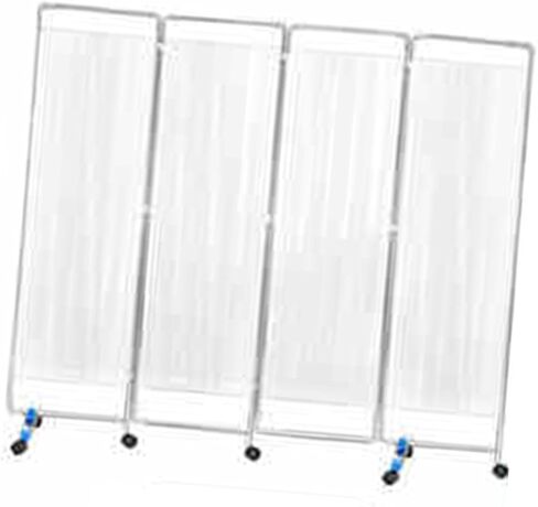 Hospital Partition,with Brake Folding Privacy Screens Silent Wheel,for Family Beauty Salon Hospital Clinic(5piece) in Saudi Arabia