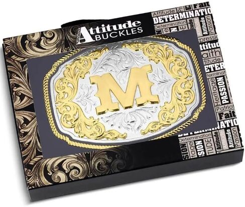 Montana Silversmiths محفورة بالفضة الفضية والذهبية الحبل الأولي الحدود الحدود الحدود الغربية in Saudi Arabia
