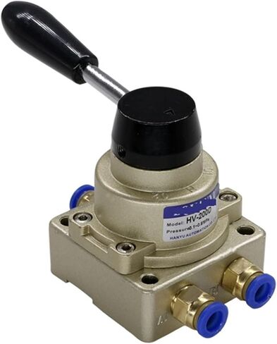 Pneumatic Switch Three-Position Four-Way Manual Valve HV-02/HV200-02/HV200D/HV200B Manual Valve Damper(HV400-04) in Kuwait
