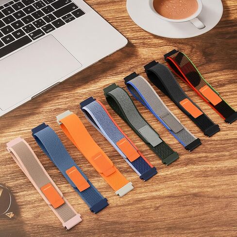 AK Nylon Strap Compatible with Amazfit Bip 6 / Bip 5 Smart Watch Band, Amazfit GTR 4 Bands, 22mm Soft Sport WristBand for Amazfit Bip 6 / Bip 5 / GTR 4 Women Men in Saudi Arabia